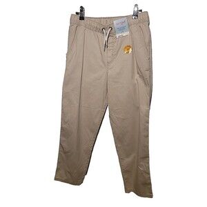 Cat & Jack Khaki Relaxed Fit Drawstring Trousers,  Size xl (14) Unisex Child...